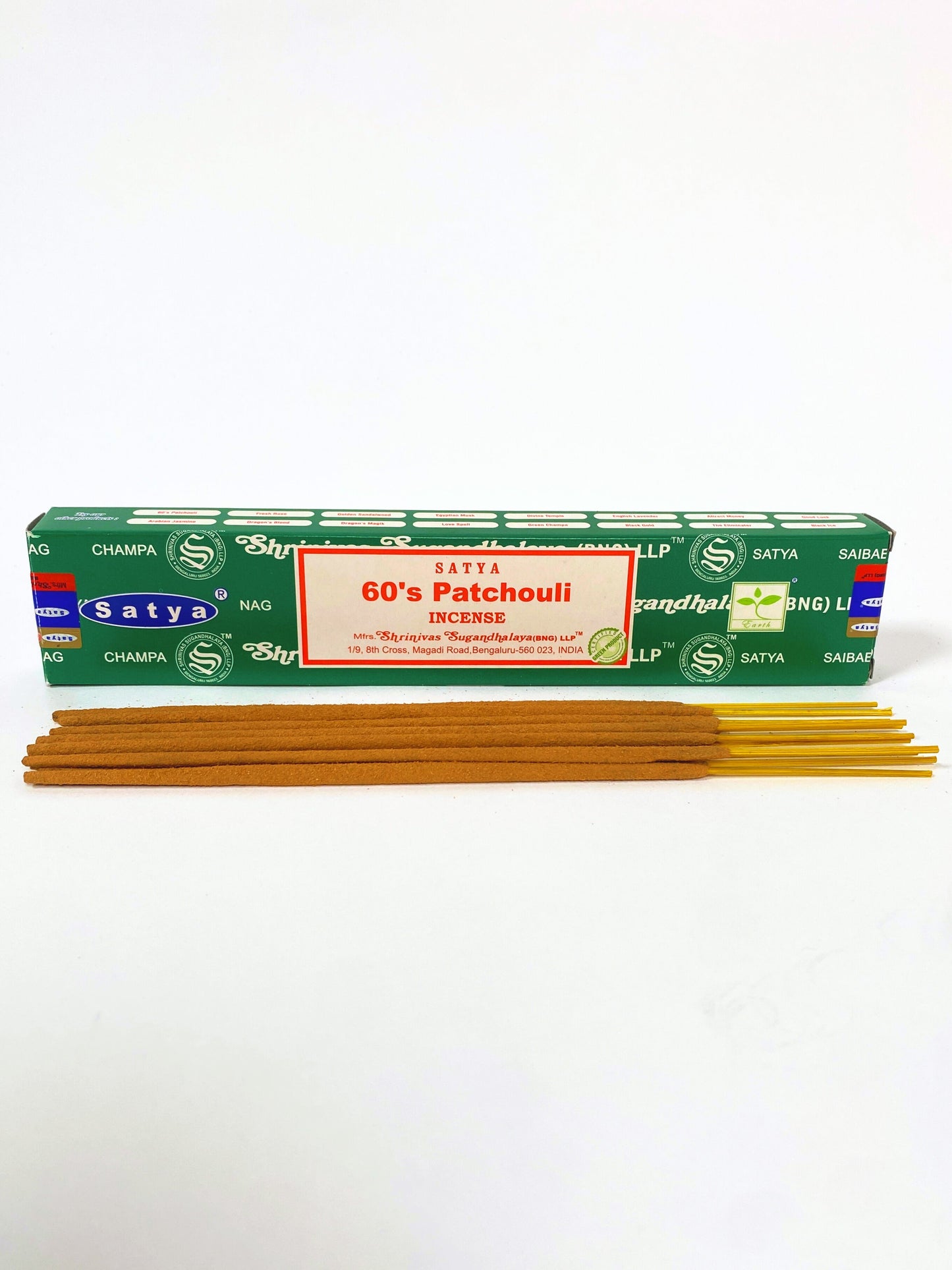 Satya 60's Patchouli Incense | 15g