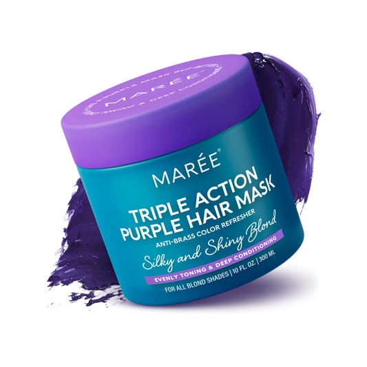 Purple Mask for Blonde Hair