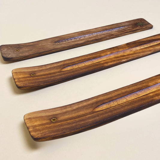 Traditional Wood Incense Holder